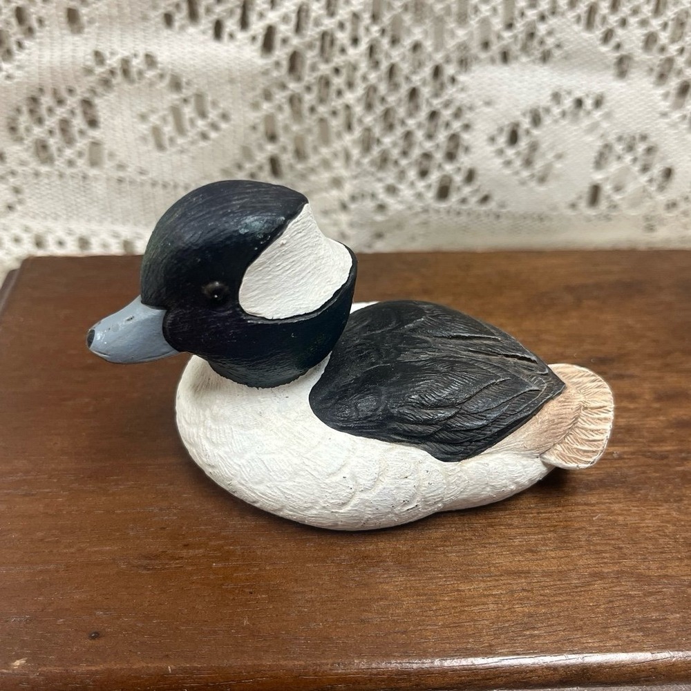 Collectible Vintage Miniature Bufflehead Duck Decoy Heritage Decoys by JB Garton